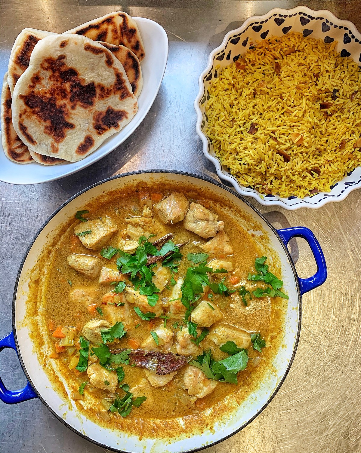 Chicken Curry Korma-style