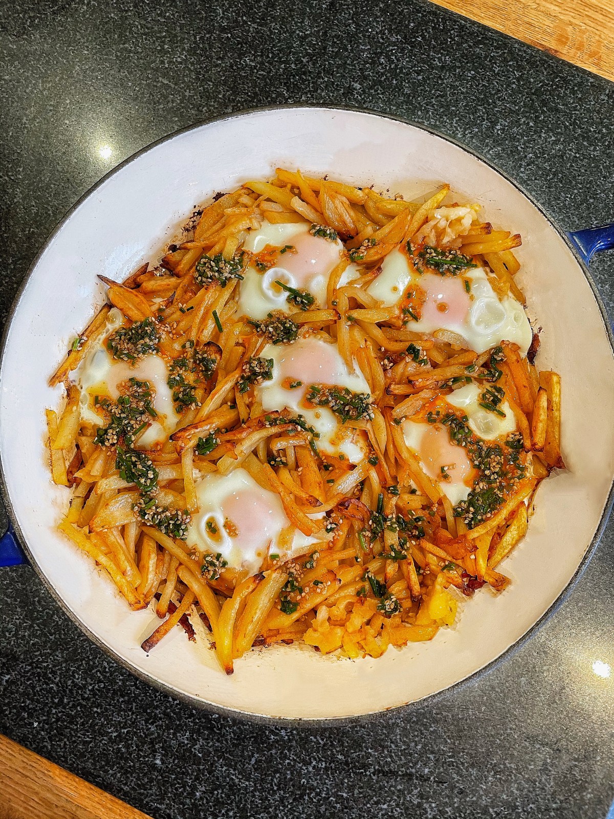 Potato & Gochujang Braised&nbsp;Eggs